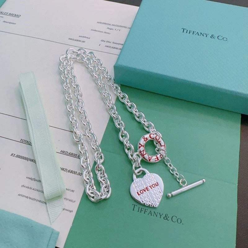 Tiffany Necklaces Sleek 253097