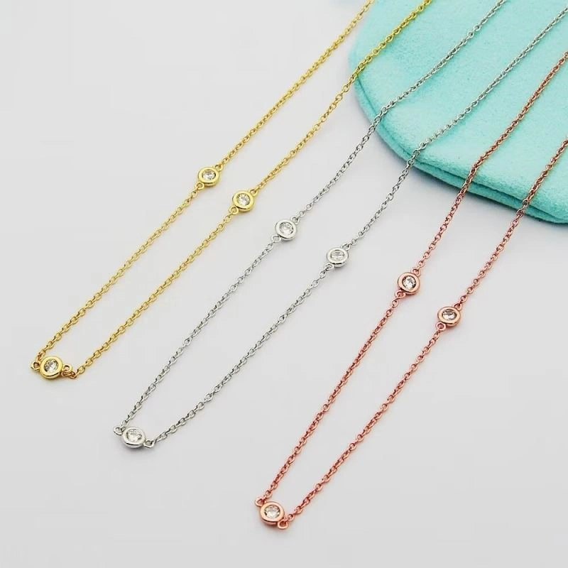 Unisex Tiffany Necklaces 253040