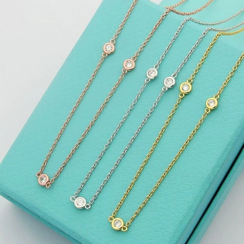 Unisex Tiffany Necklaces 253040