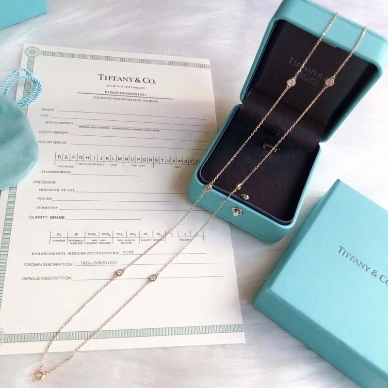 Tiffany Necklaces Sleek 252976