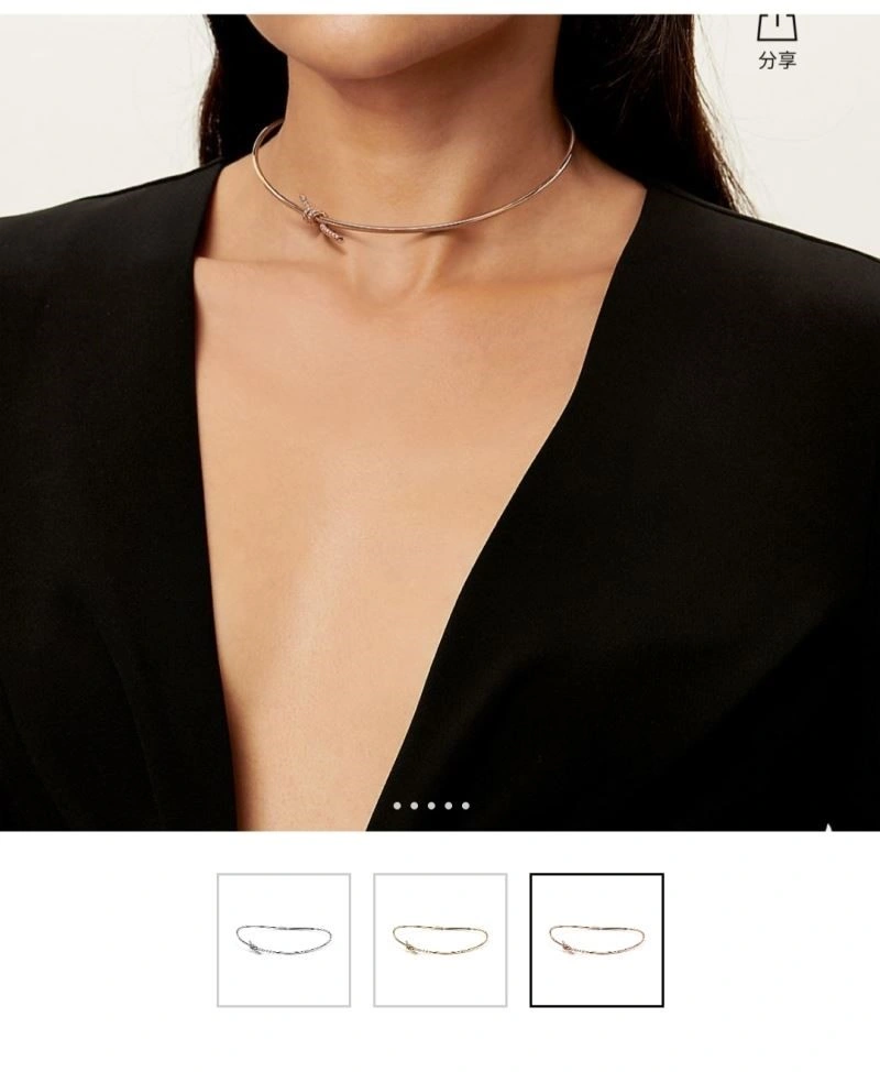 Tiffany Necklaces Breathable 252958