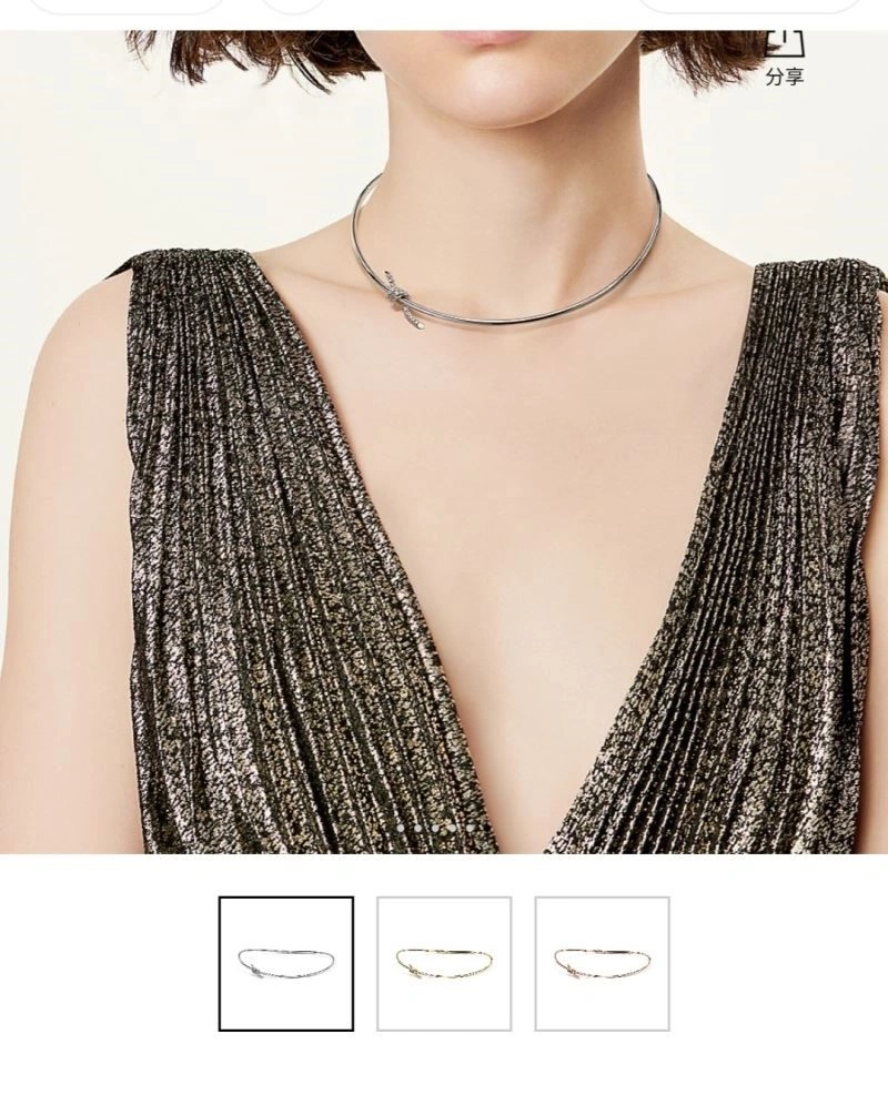 Tiffany Necklaces Breathable 252958