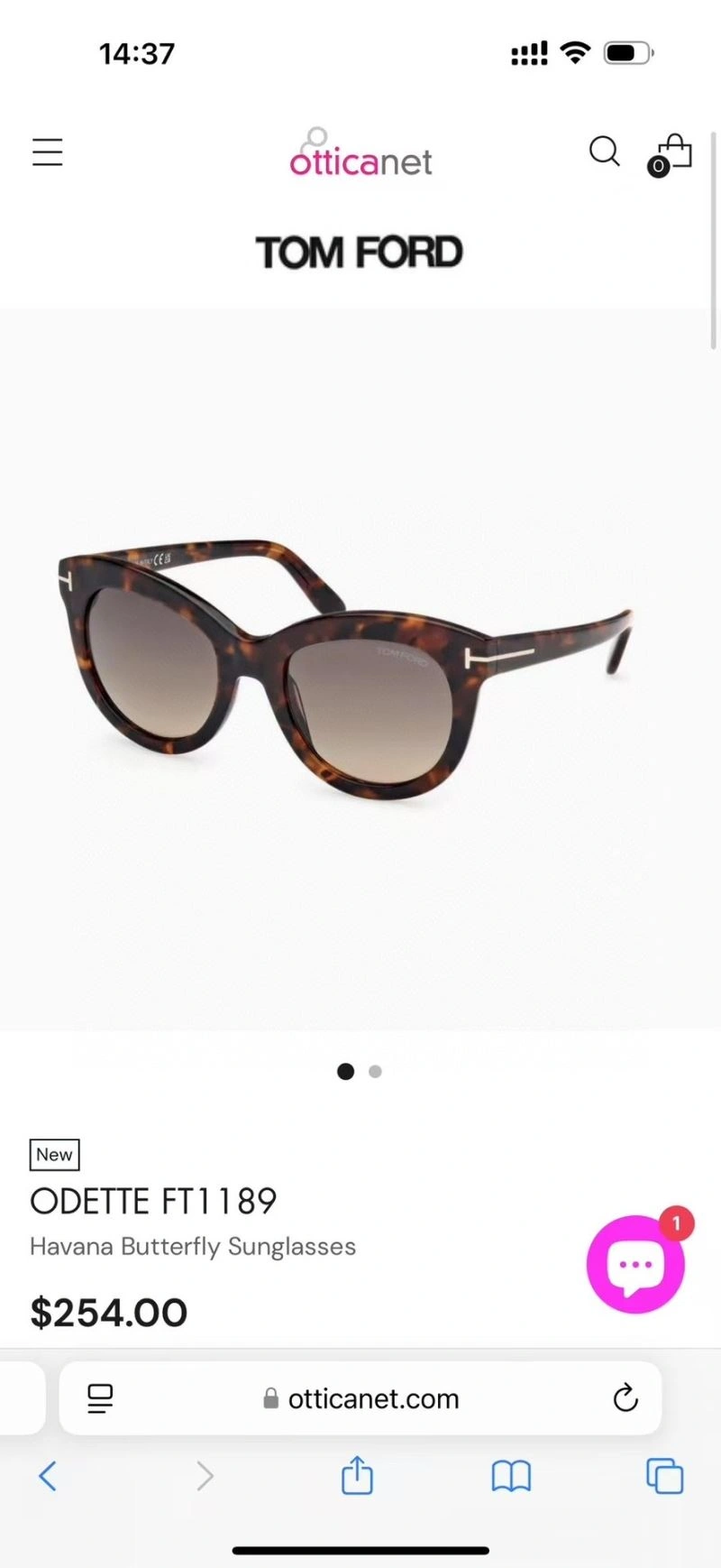 Tom Ford Sunglasses Timeless 282410