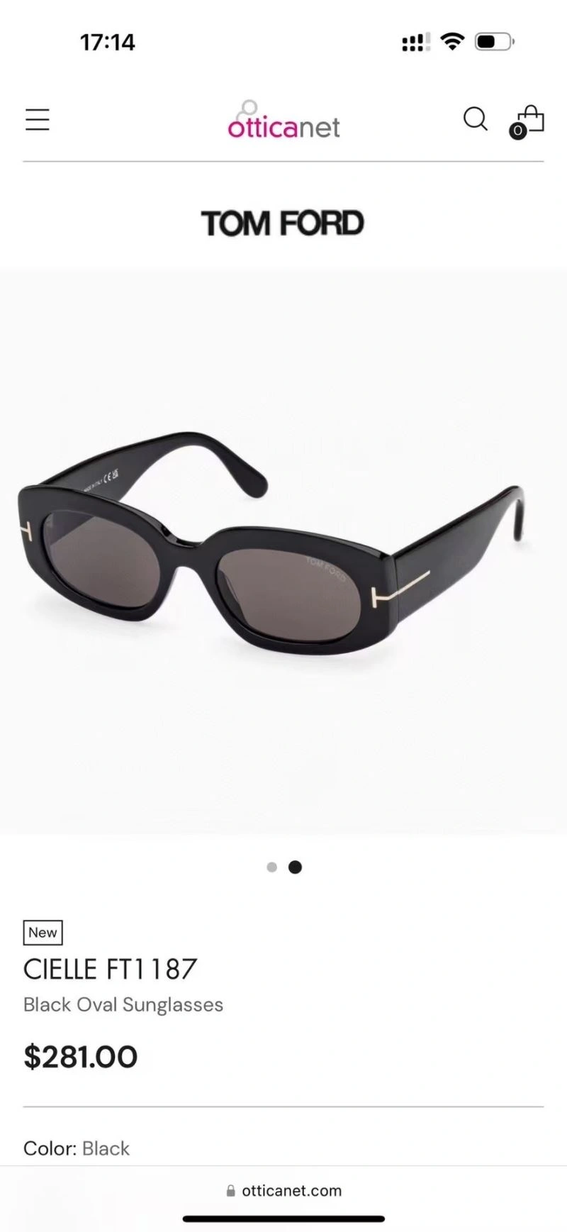 Elegant Tom Ford Sunglasses 282392