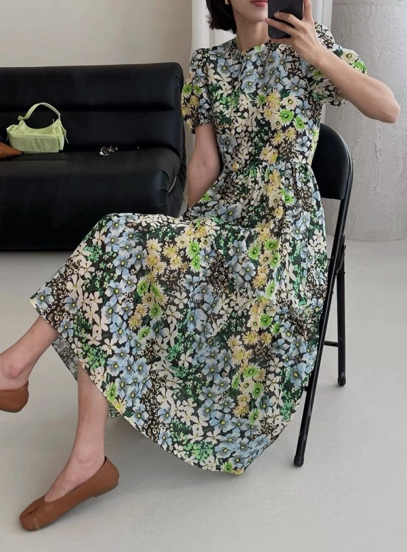 Unclassified Brand Dress Stretchable 154052