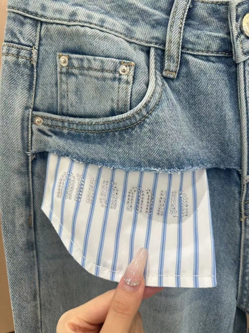 Unclassified Brand Jeans Breathable 153856