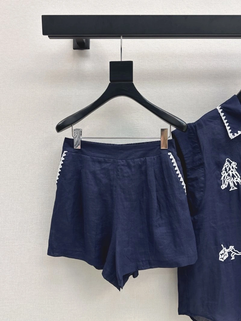 Sporty Unclassified Brand Short Suits 147364
