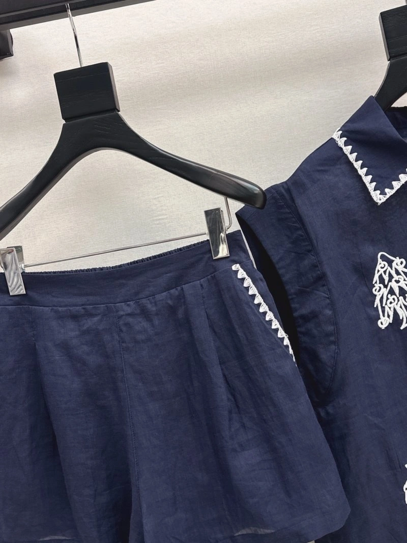 Sporty Unclassified Brand Short Suits 147364