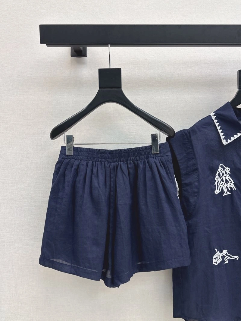 Sporty Unclassified Brand Short Suits 147364