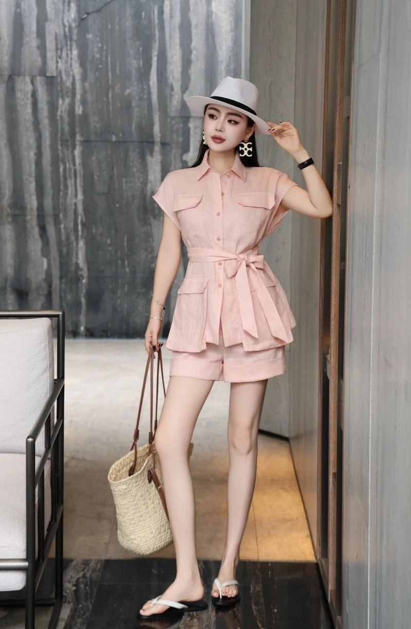 Breathable Unclassified Brand Short Suits 152577