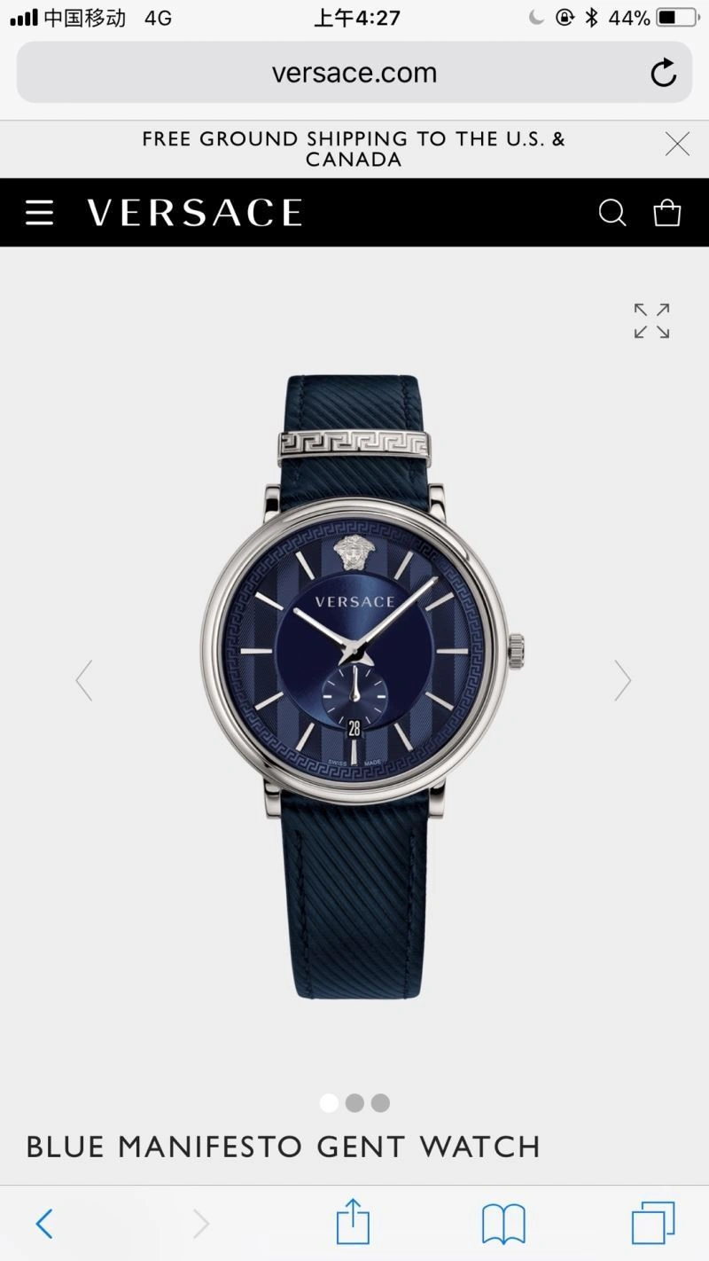 VERSACE Watches Seasonal 207378