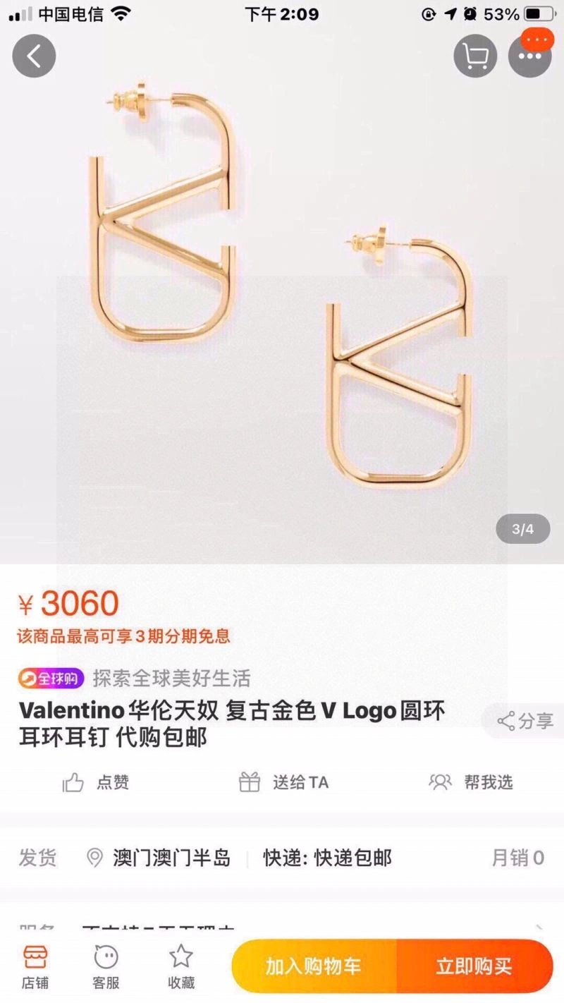 ModernLook Valentino Earrings 211045
