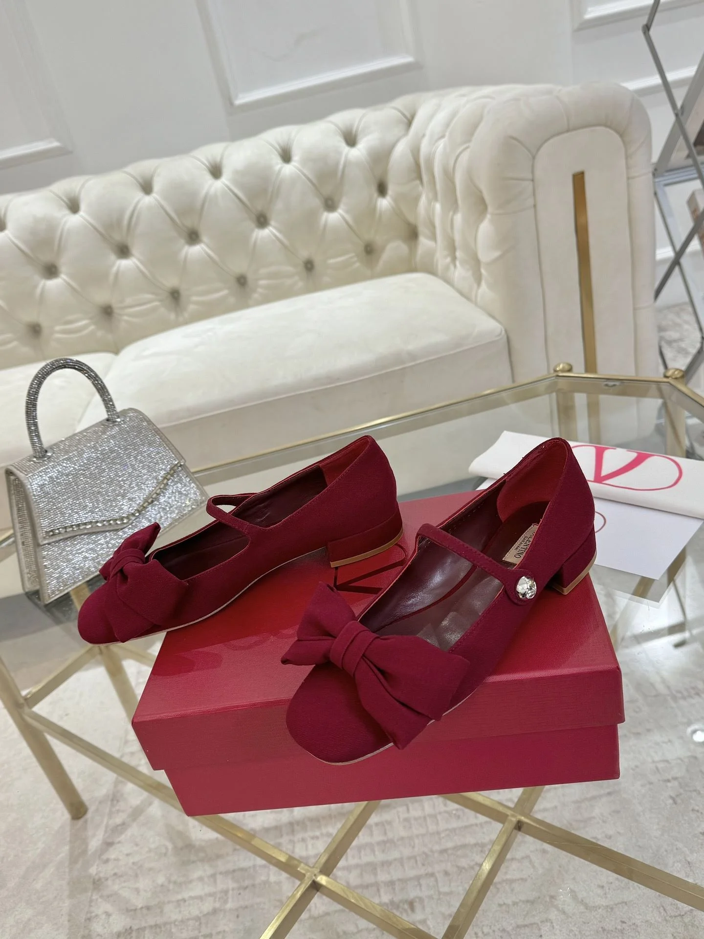 Durable Valentino Flat Shoes 36246