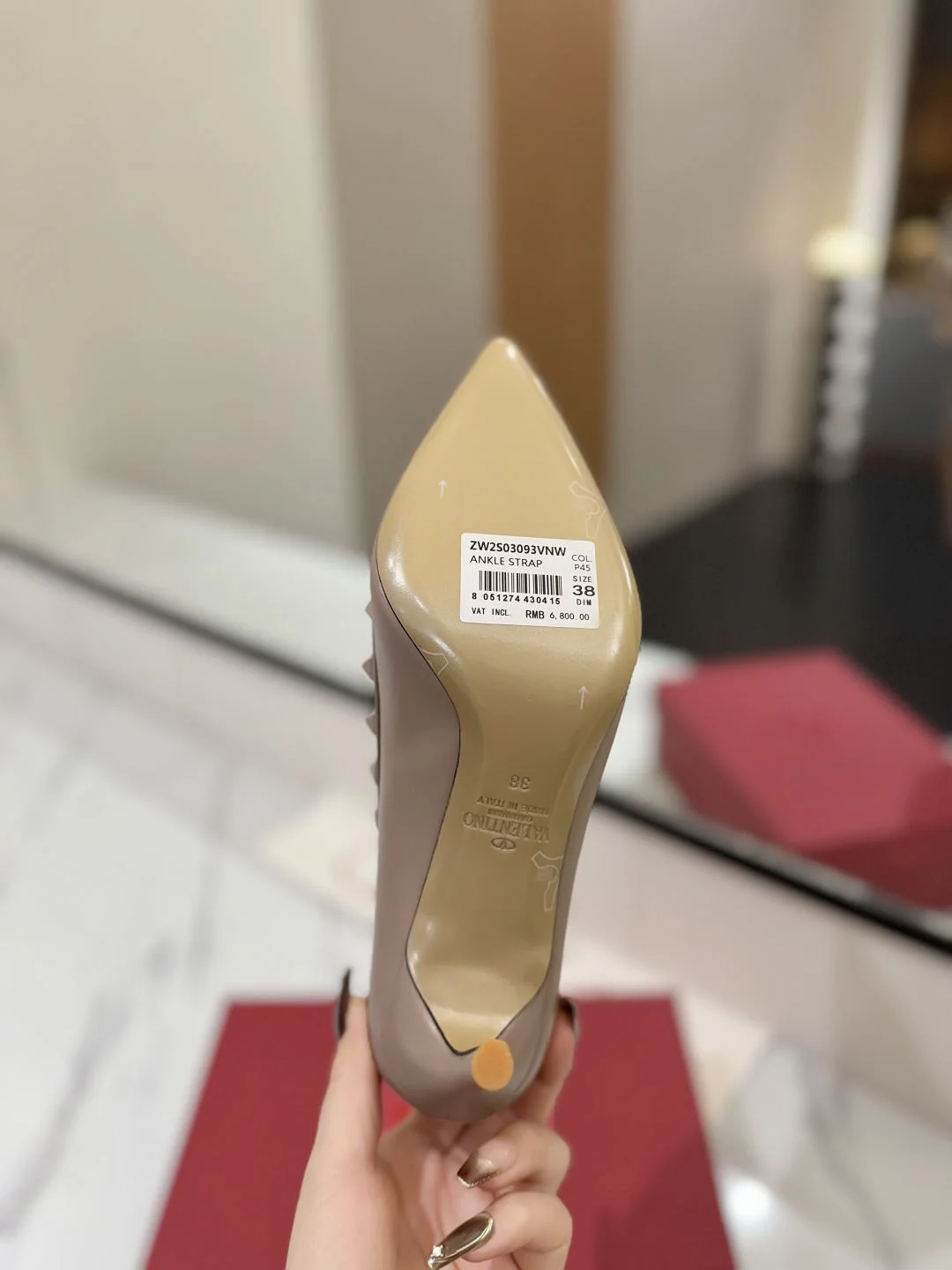 FlexibleFit Valentino Heeled Shoes 36218