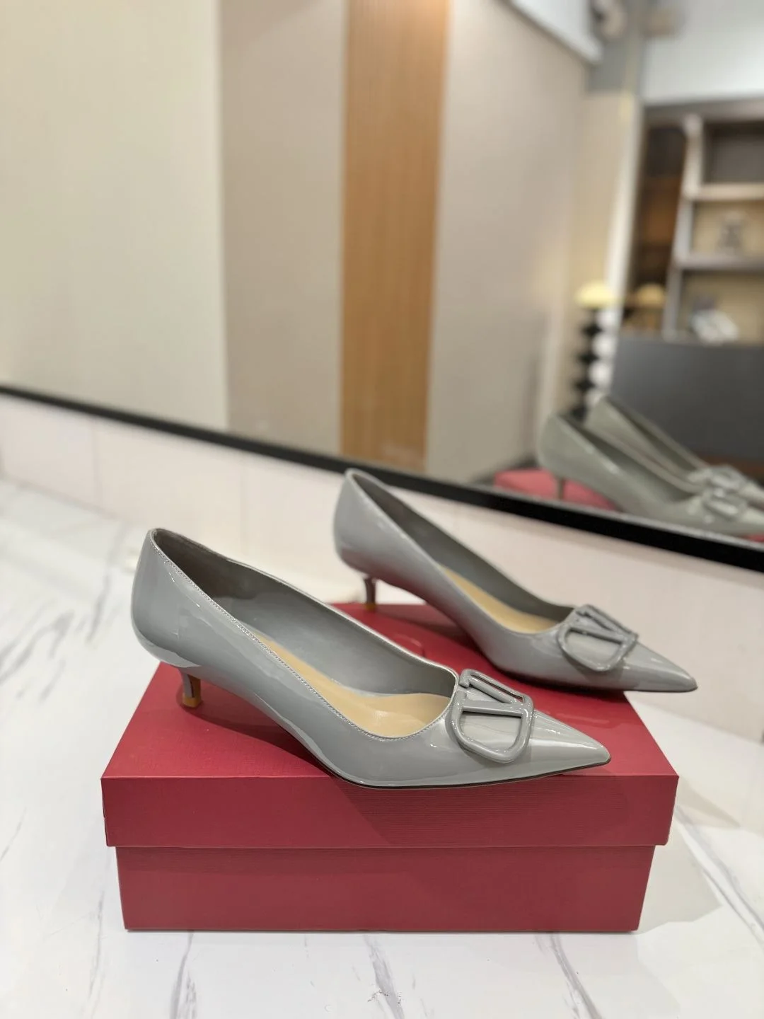 Colorful Valentino Heeled Shoes 36208