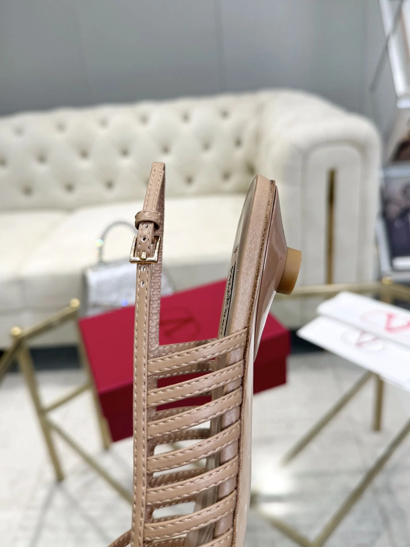 Valentino Sandals ZipUp 36052