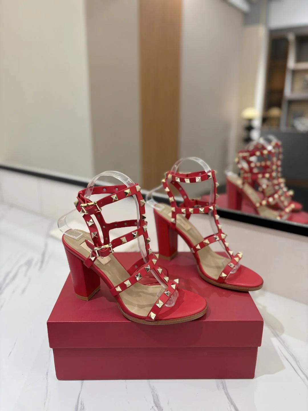ZipUp Valentino Sandals 35936