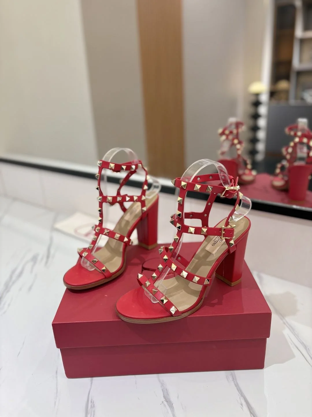 ZipUp Valentino Sandals 35936