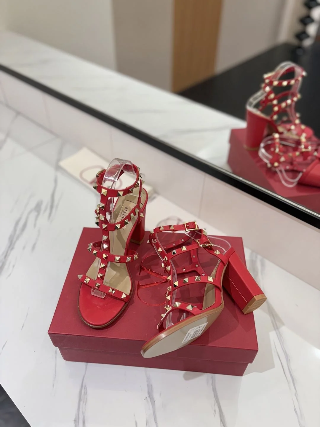 ZipUp Valentino Sandals 35936