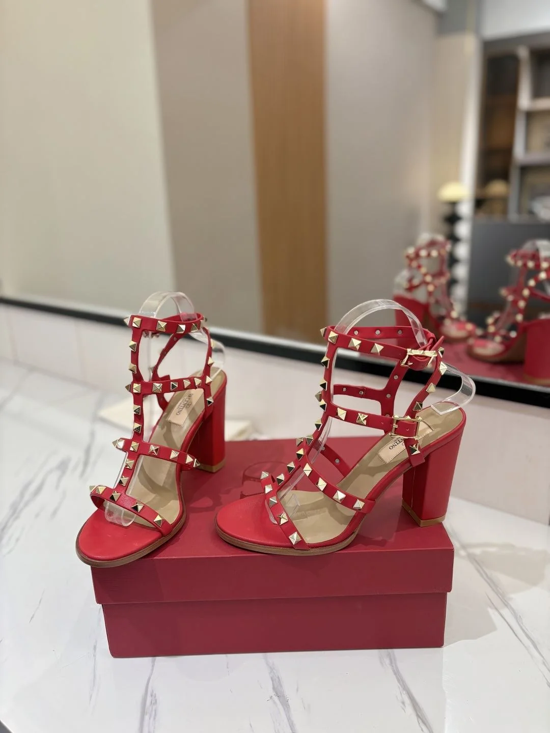 ZipUp Valentino Sandals 35936