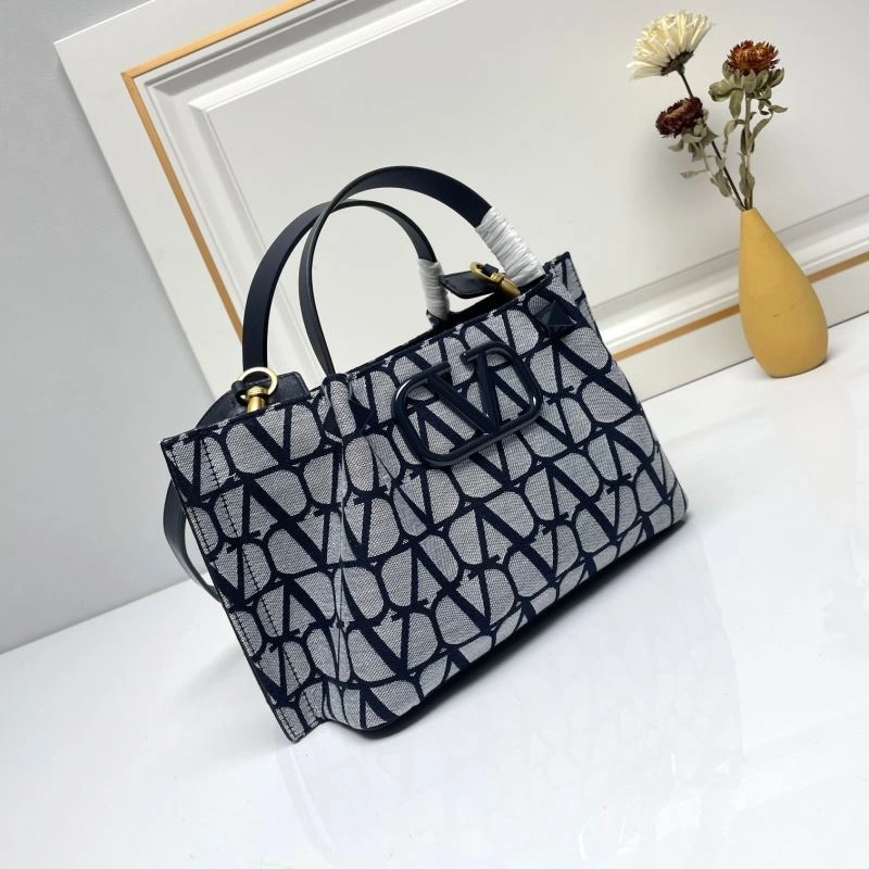 SmoothTexture Valentino Shopping Bags 86780