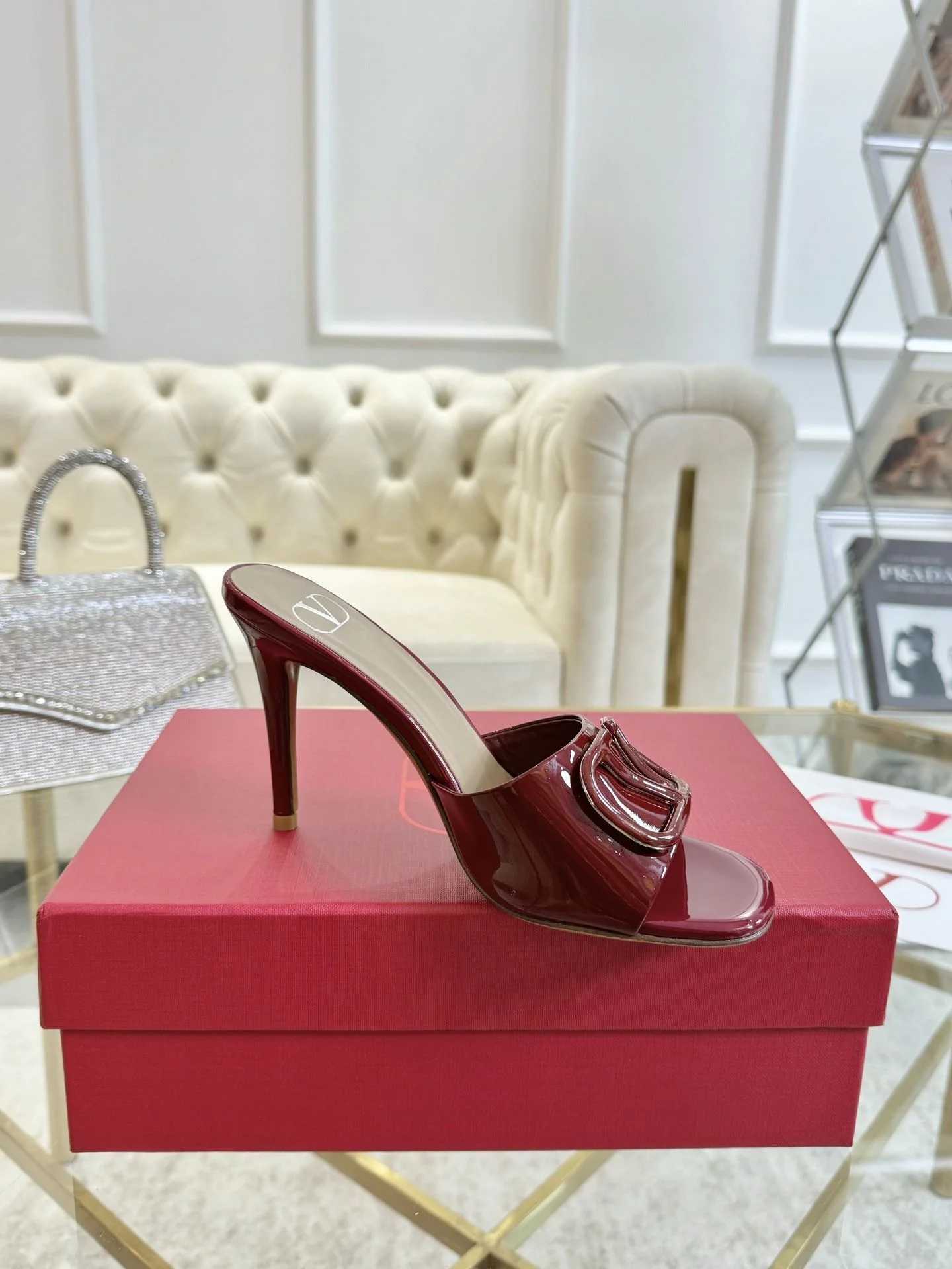 WaterResistant Valentino Slippers 35890
