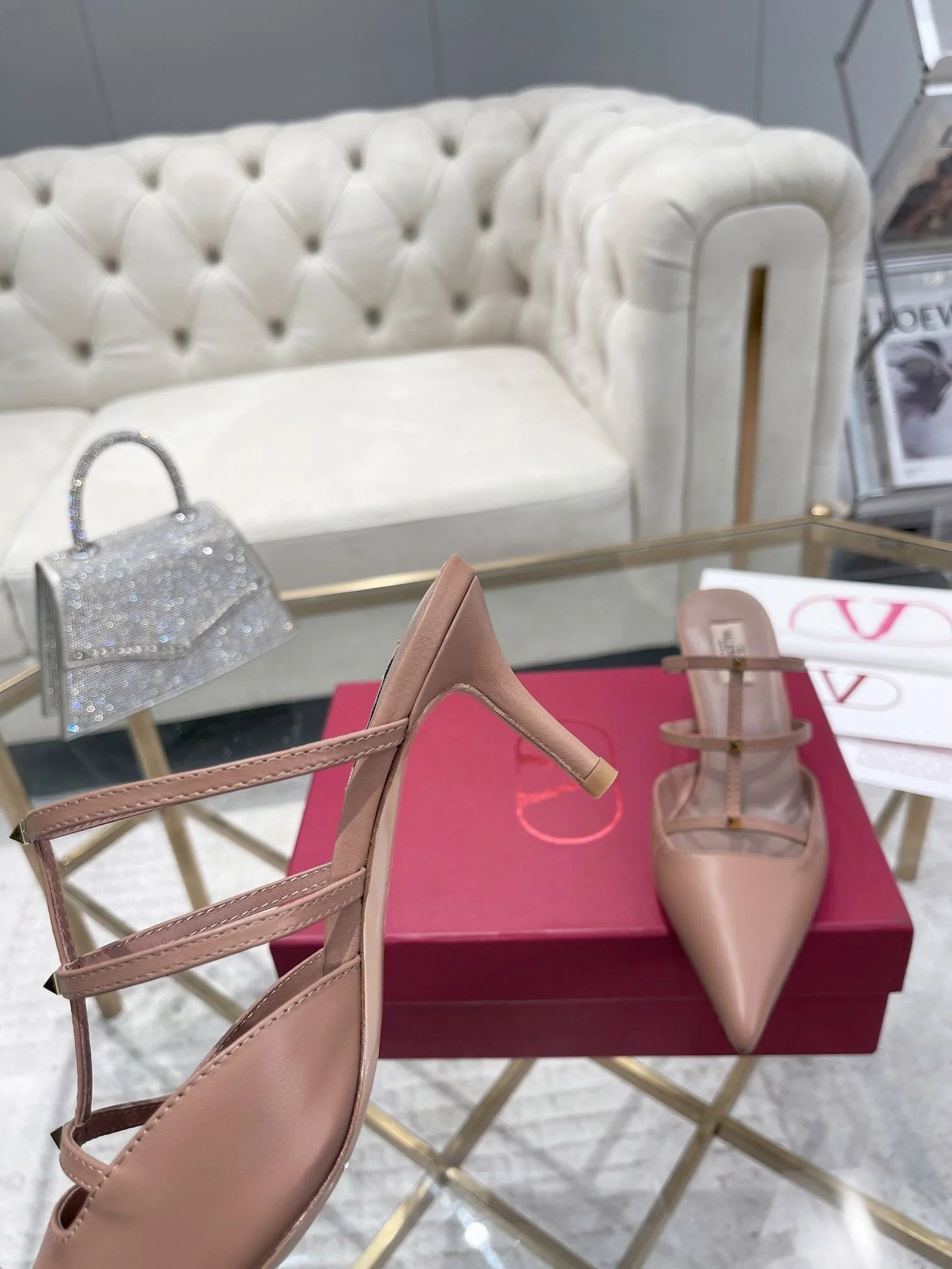 Youthful Valentino Slippers 35902