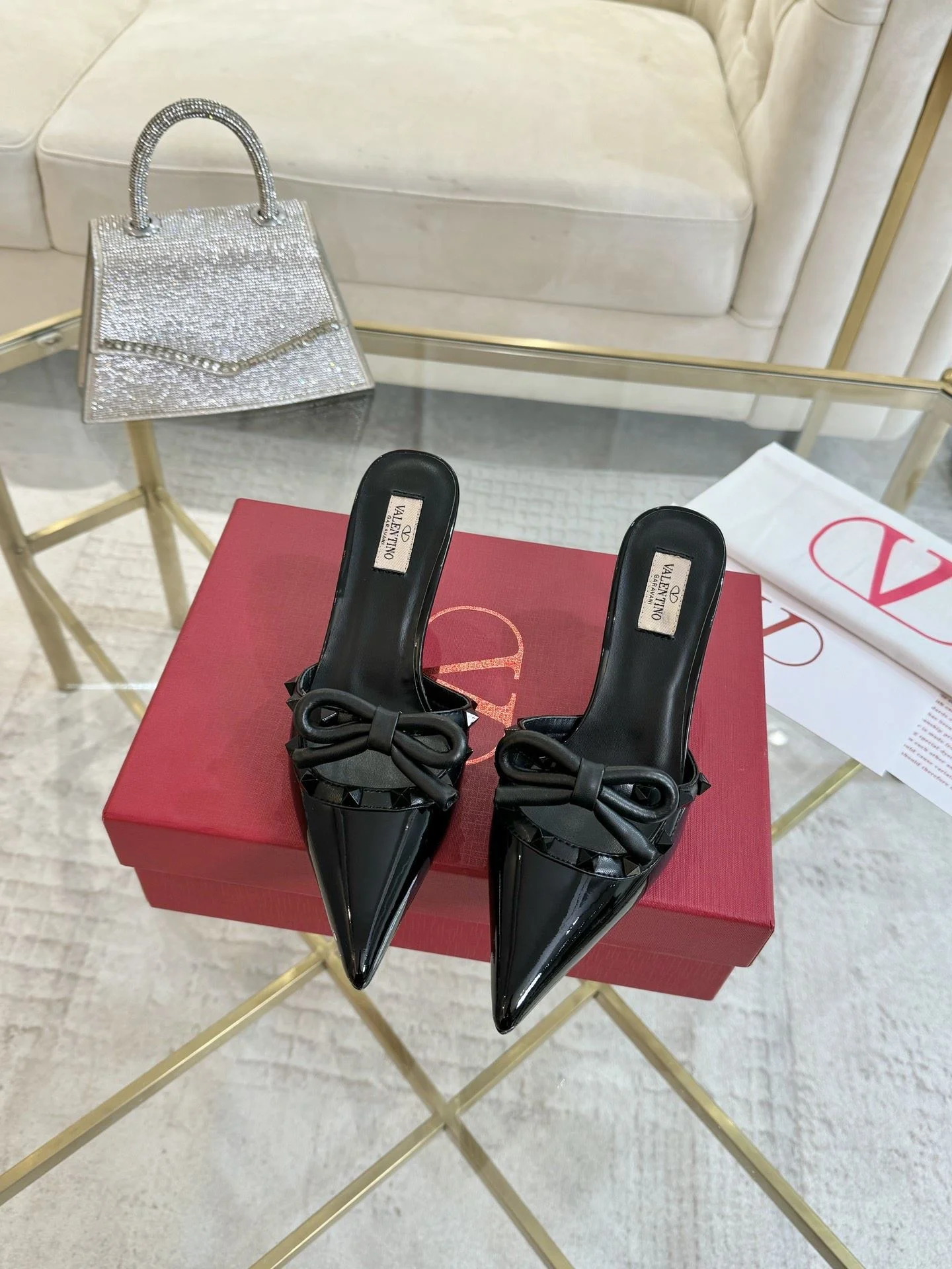 Functional Valentino Slippers 35909