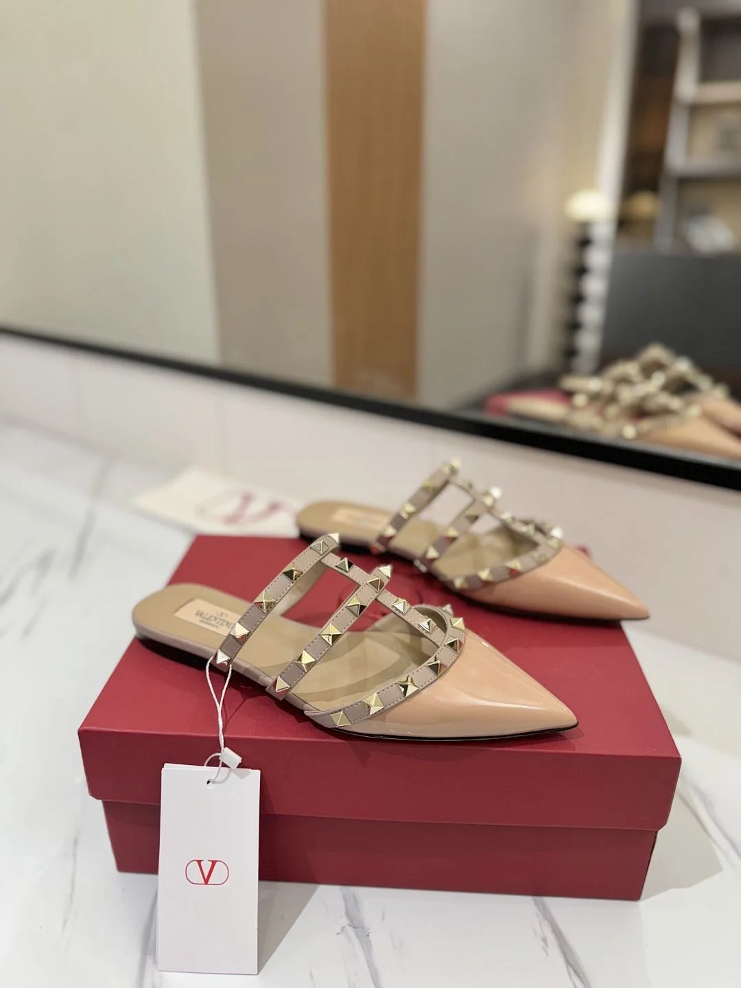 Colorful Valentino Slippers 35898
