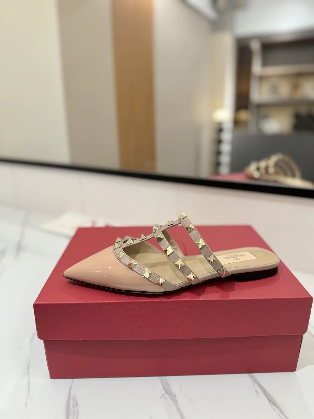 Colorful Valentino Slippers 35898