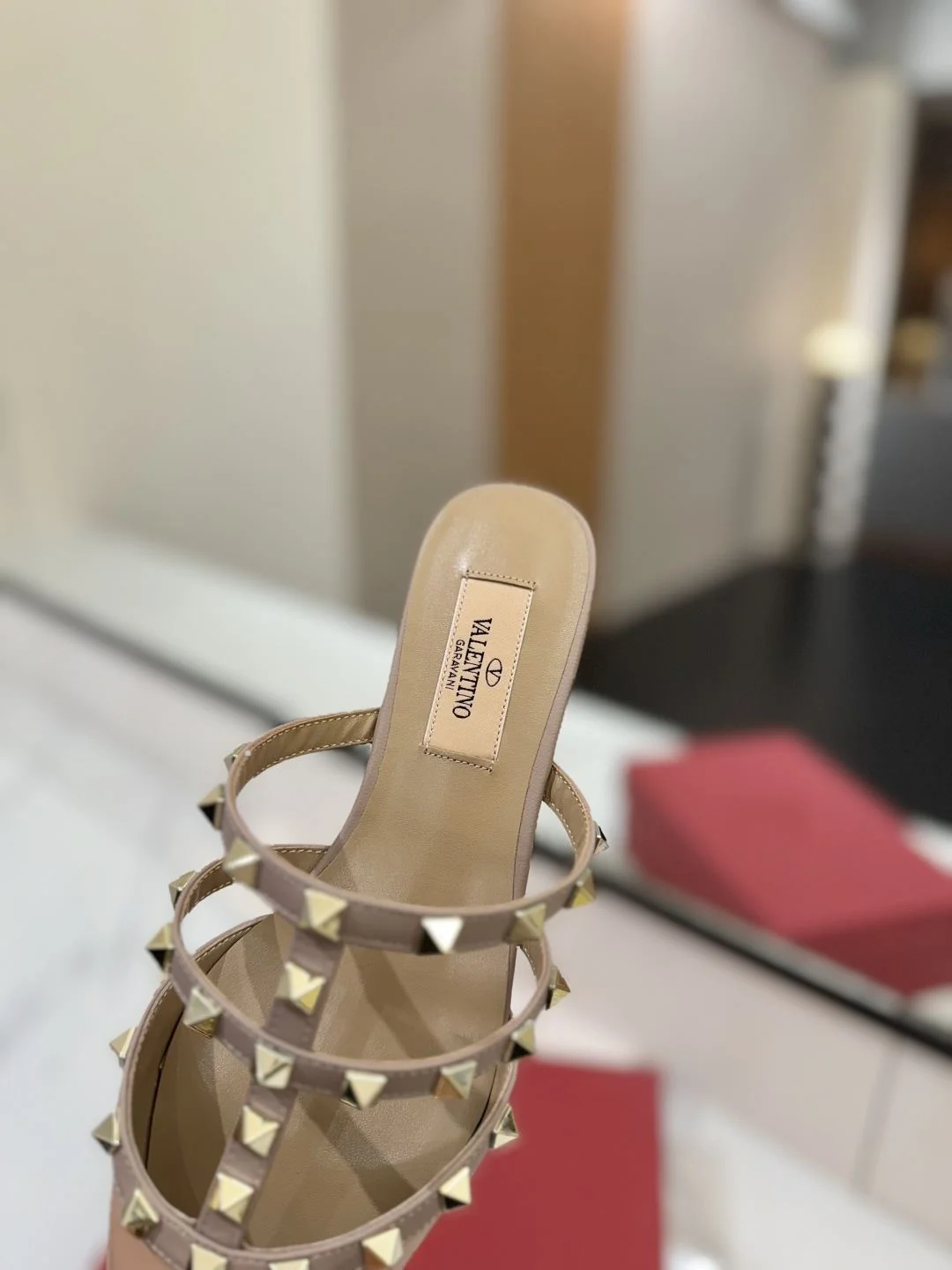 Colorful Valentino Slippers 35898