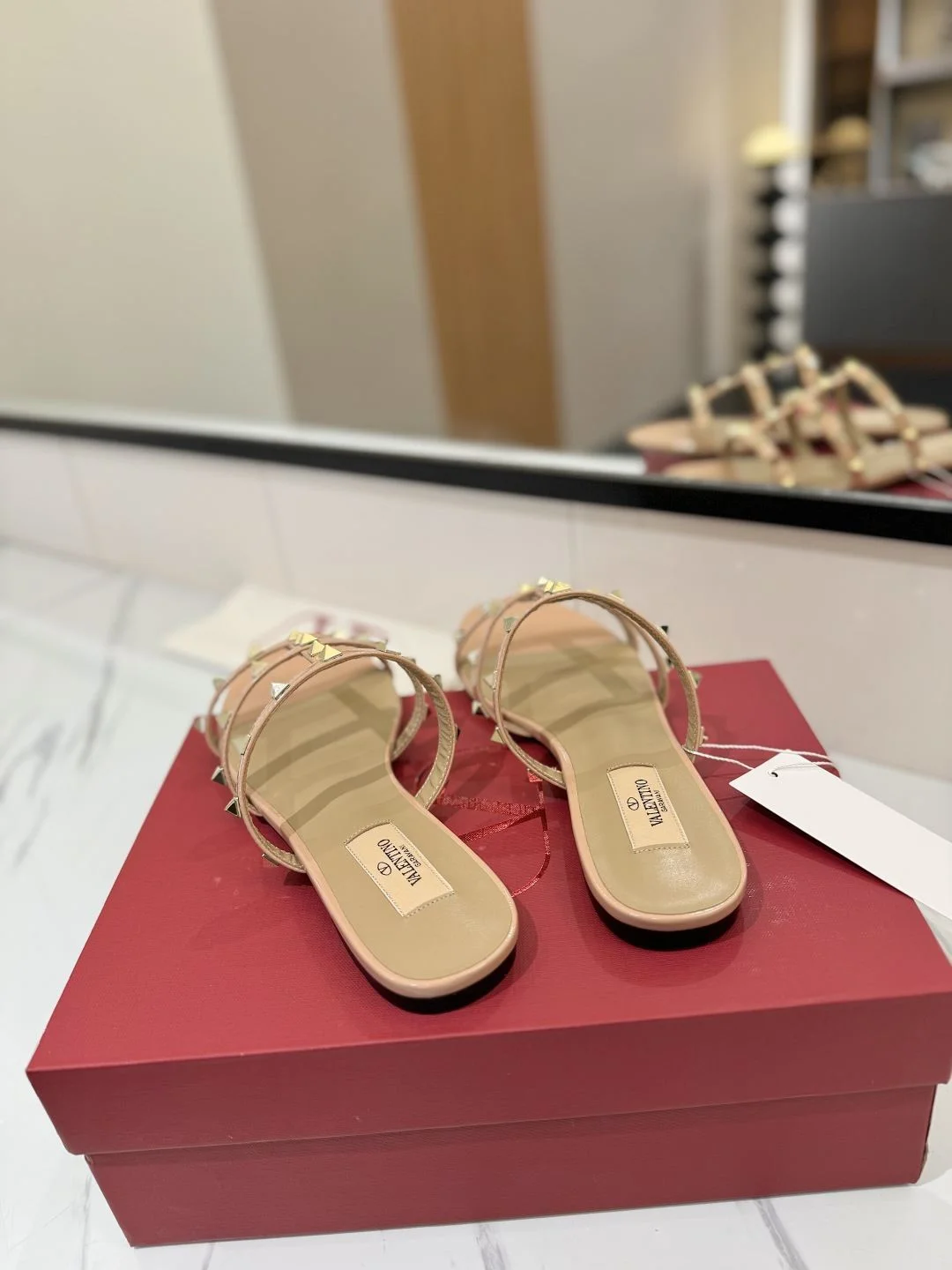 Colorful Valentino Slippers 35884