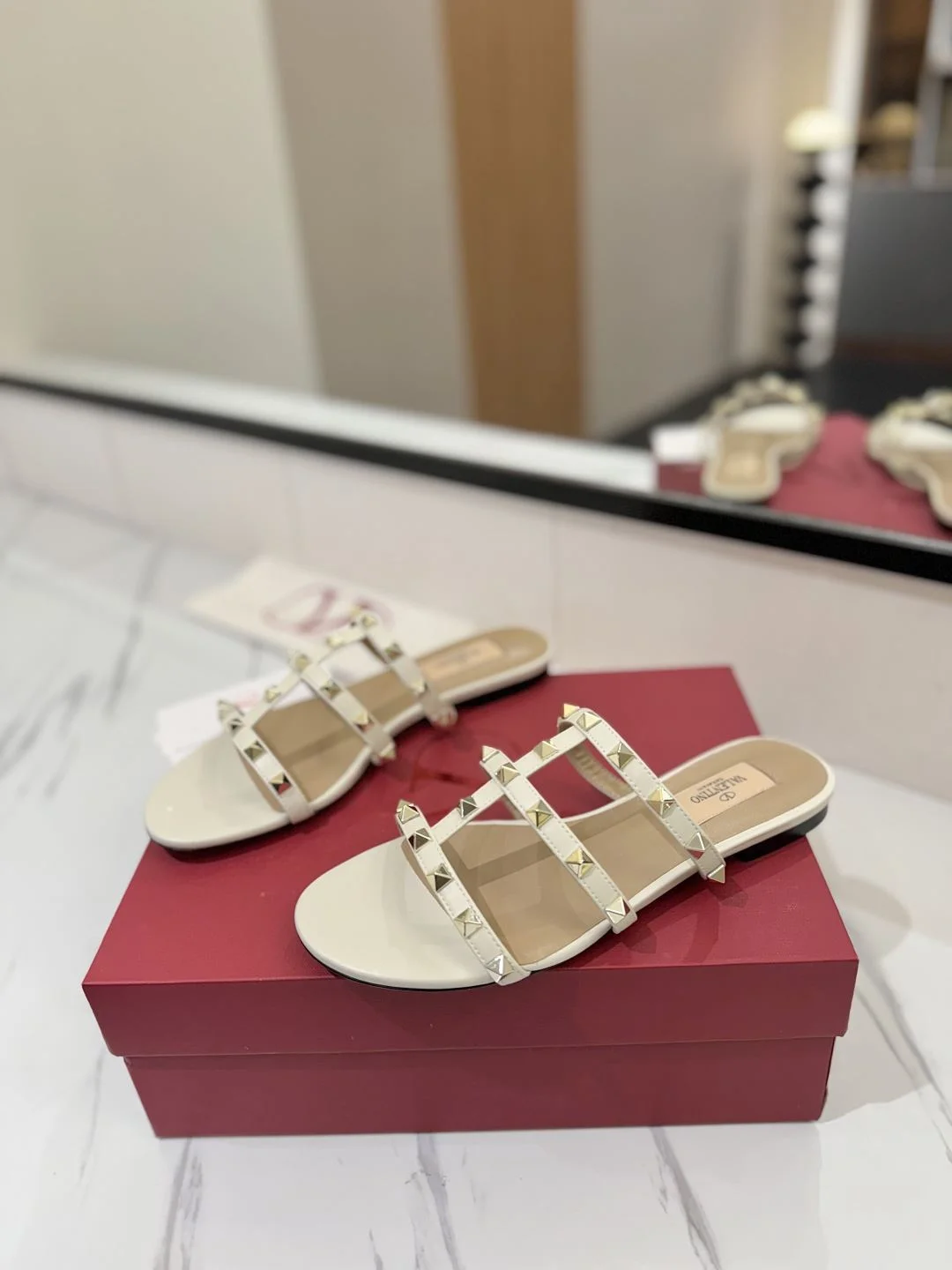 Valentino Slippers Stretchable 35878