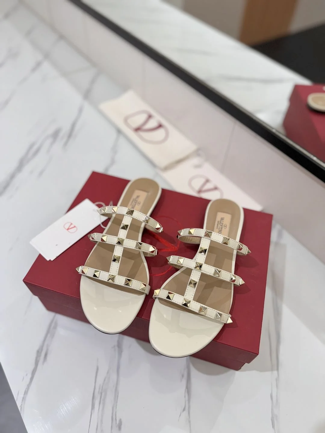 Valentino Slippers Stretchable 35878