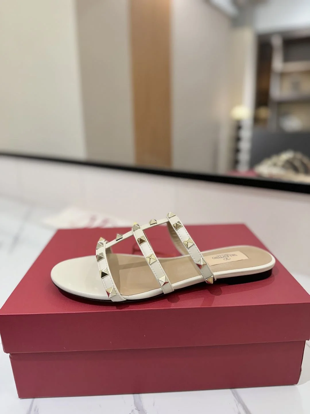 Valentino Slippers Stretchable 35878