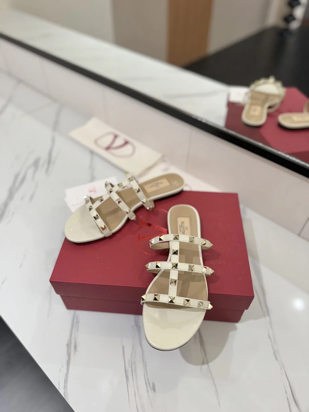 Valentino Slippers Stretchable 35878