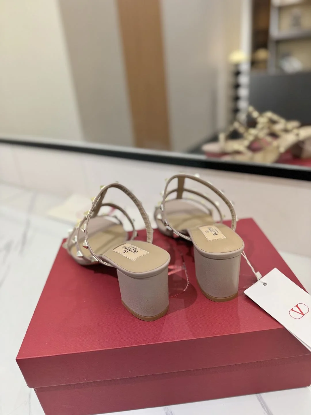 Compact Valentino Slippers 35871