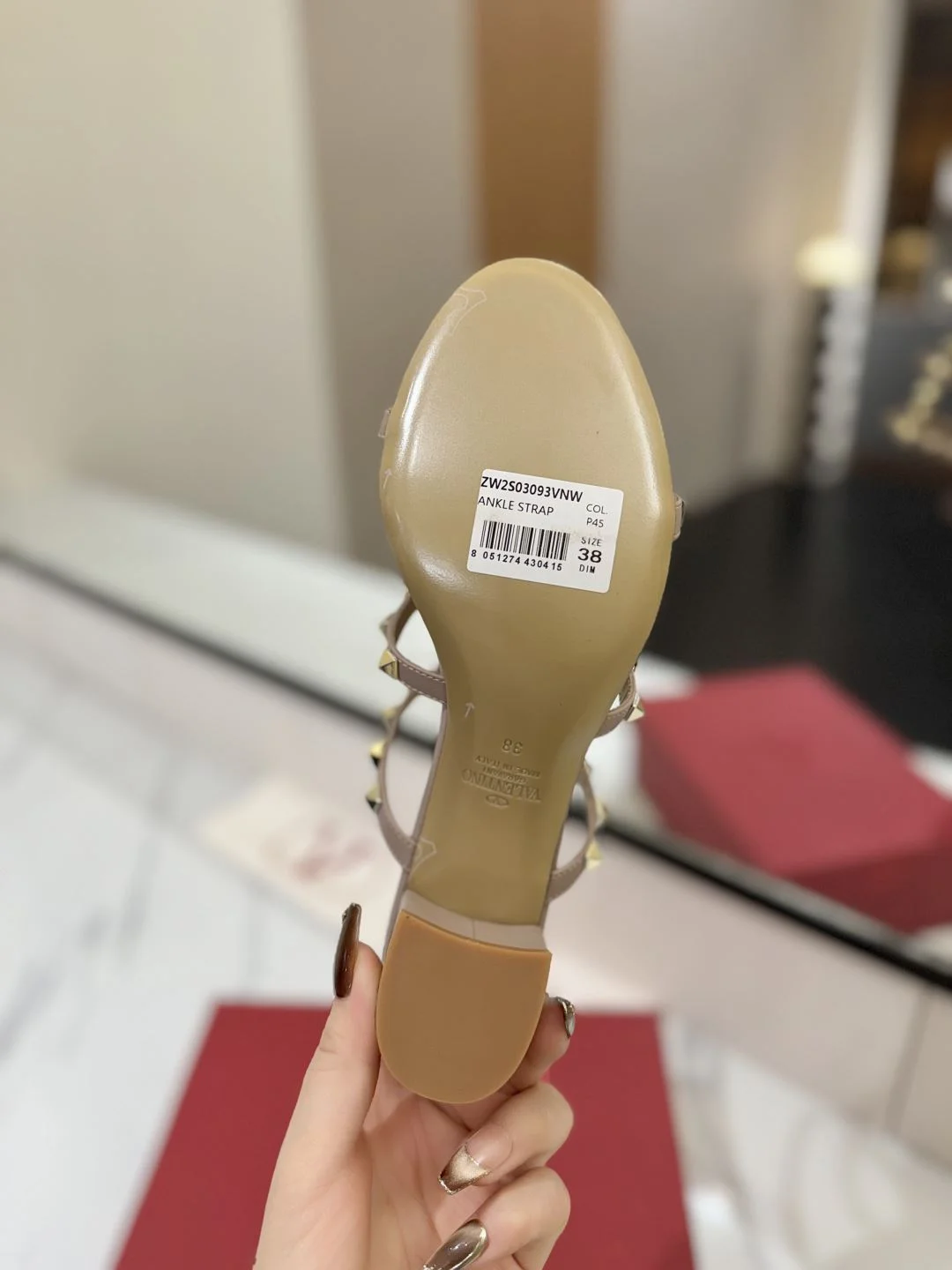 Compact Valentino Slippers 35871