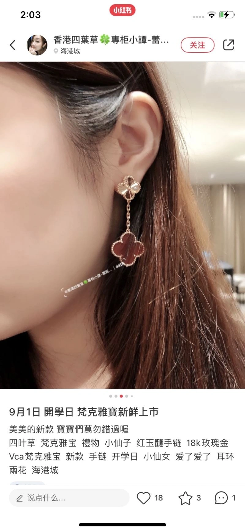 Vca Earrings Modern 255213