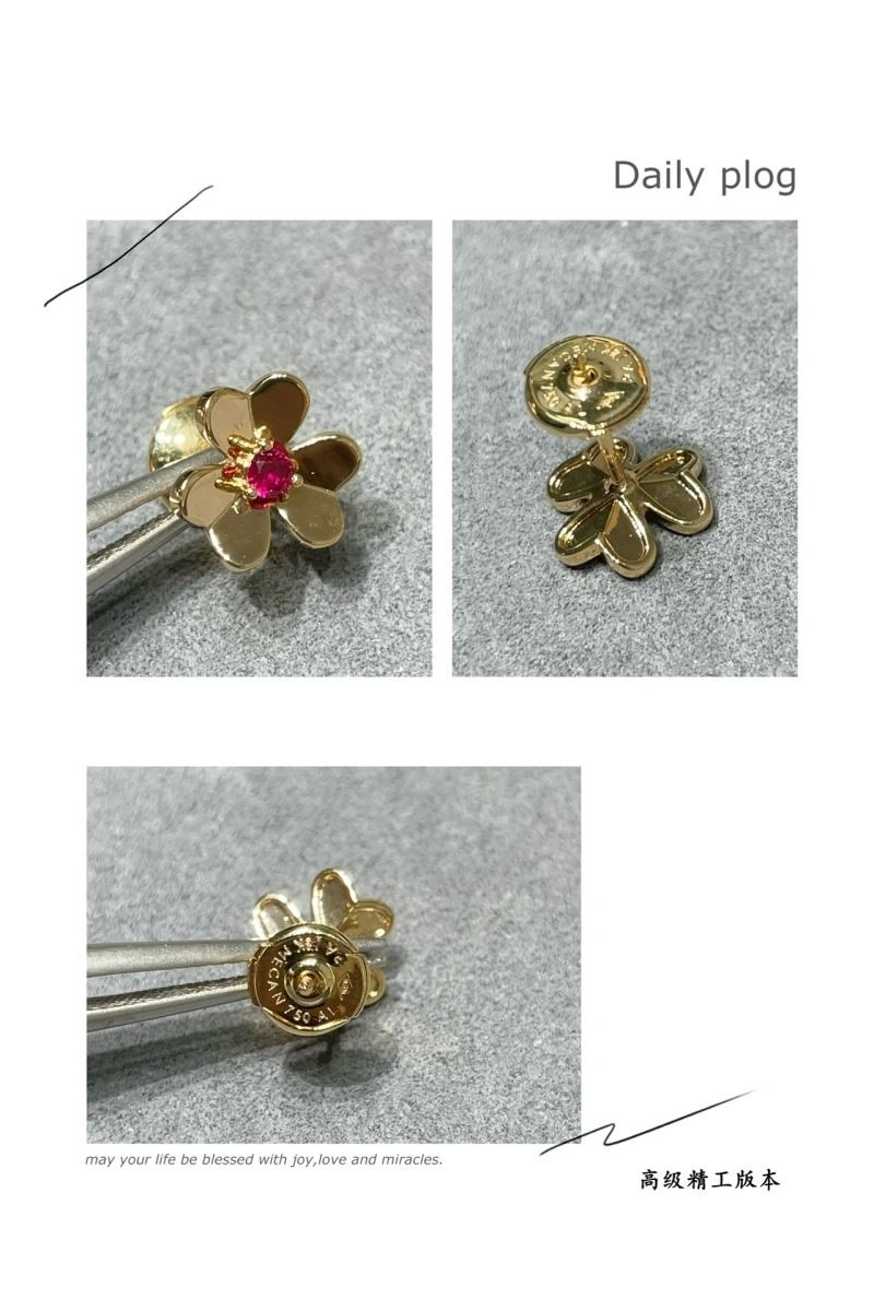 Sleek Vca Earrings 254711