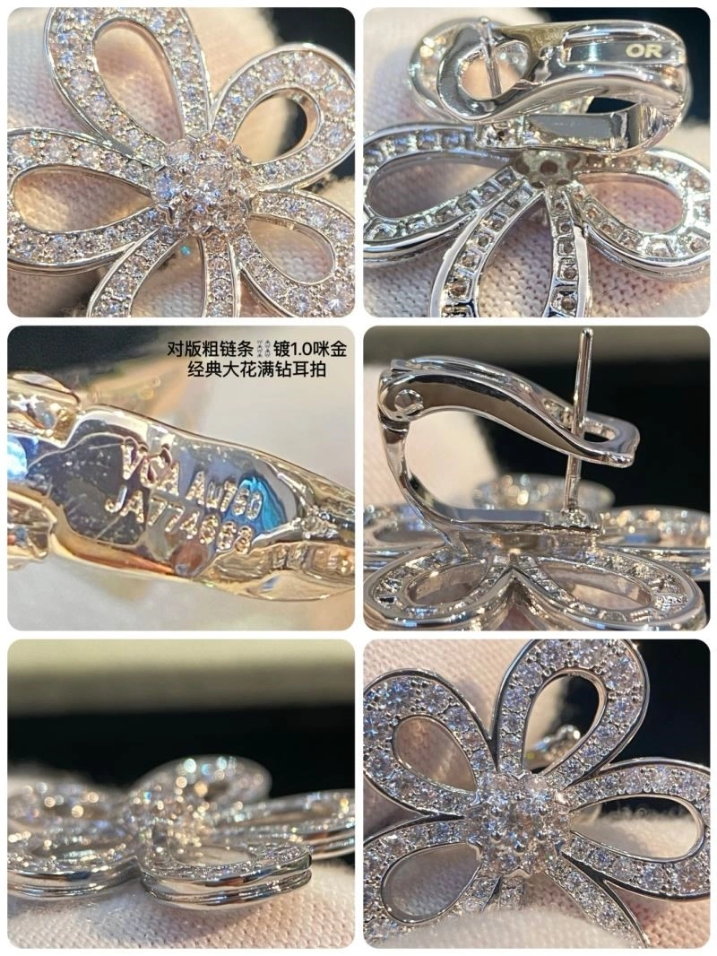 Lightweight Vca Earrings 254393