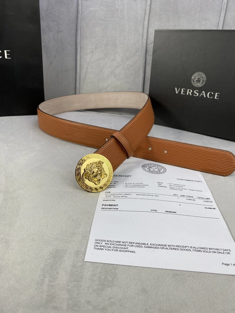 Versace Belts WeatherProof 304808
