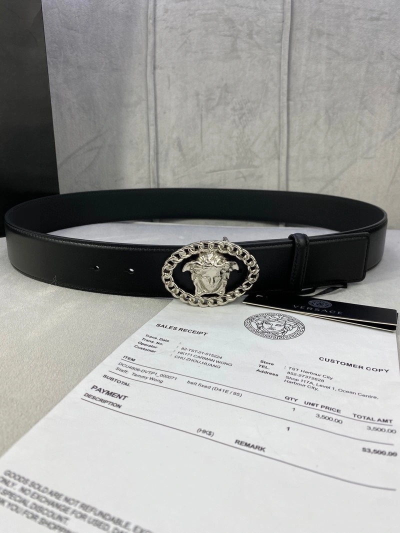 WaterResistant Versace Belts 305597