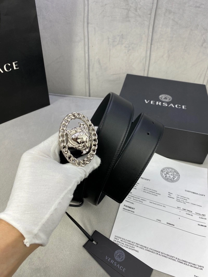 WaterResistant Versace Belts 305597
