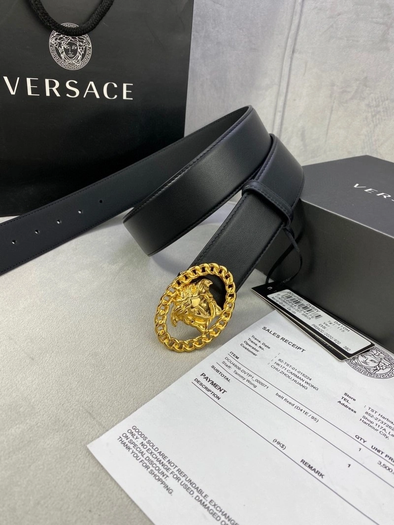 WaterResistant Versace Belts 305597