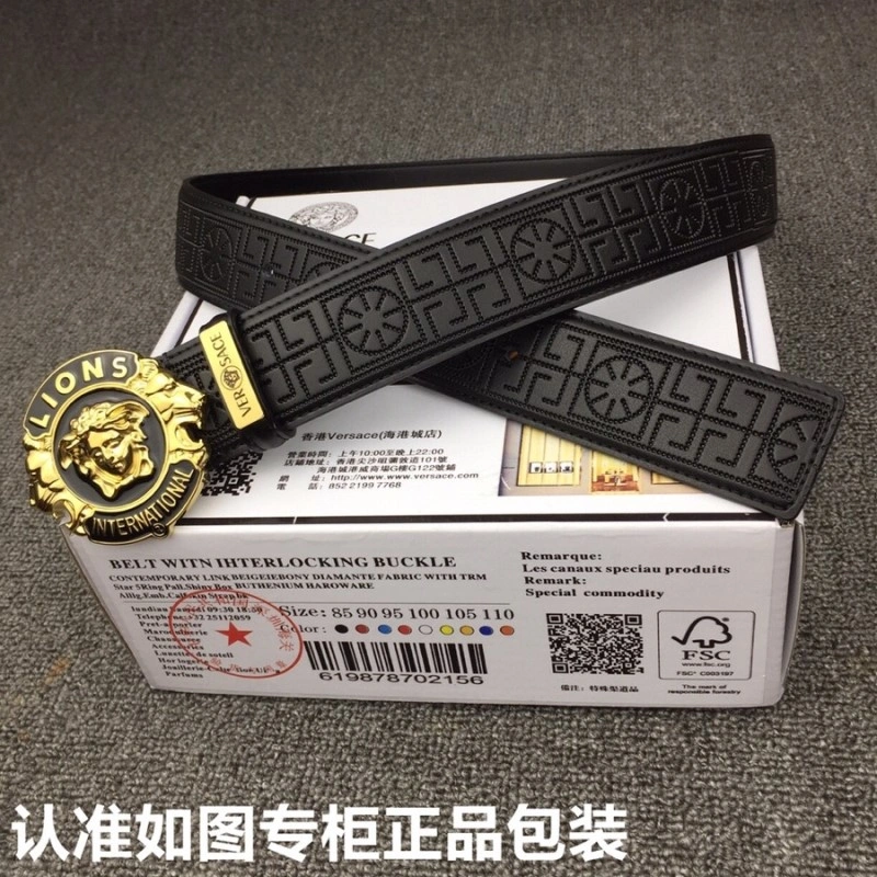 WaterResistant Versace Belts 304537