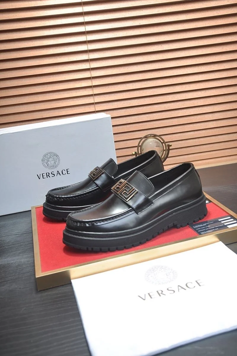 Durable Versace Business Shoes 37556