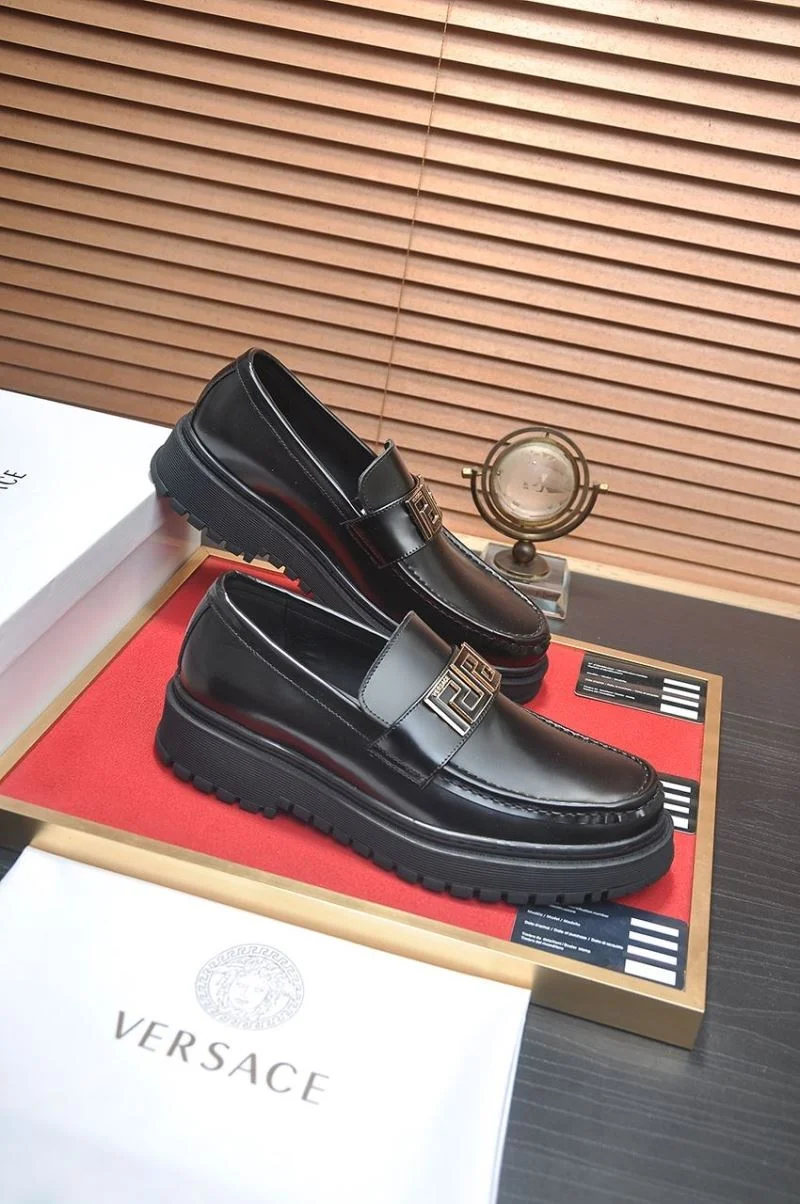 Durable Versace Business Shoes 37556
