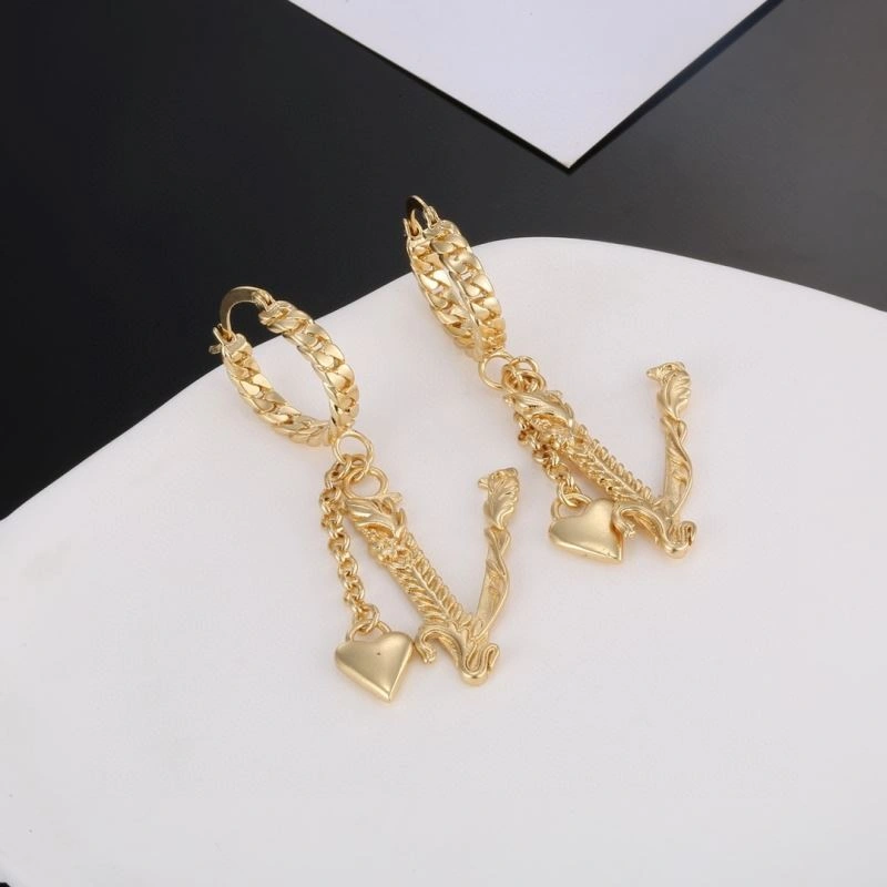 Versace Earrings SmoothTexture 214083