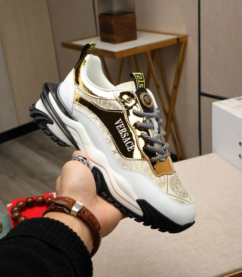 Flexible Versace Low Shoes 37310